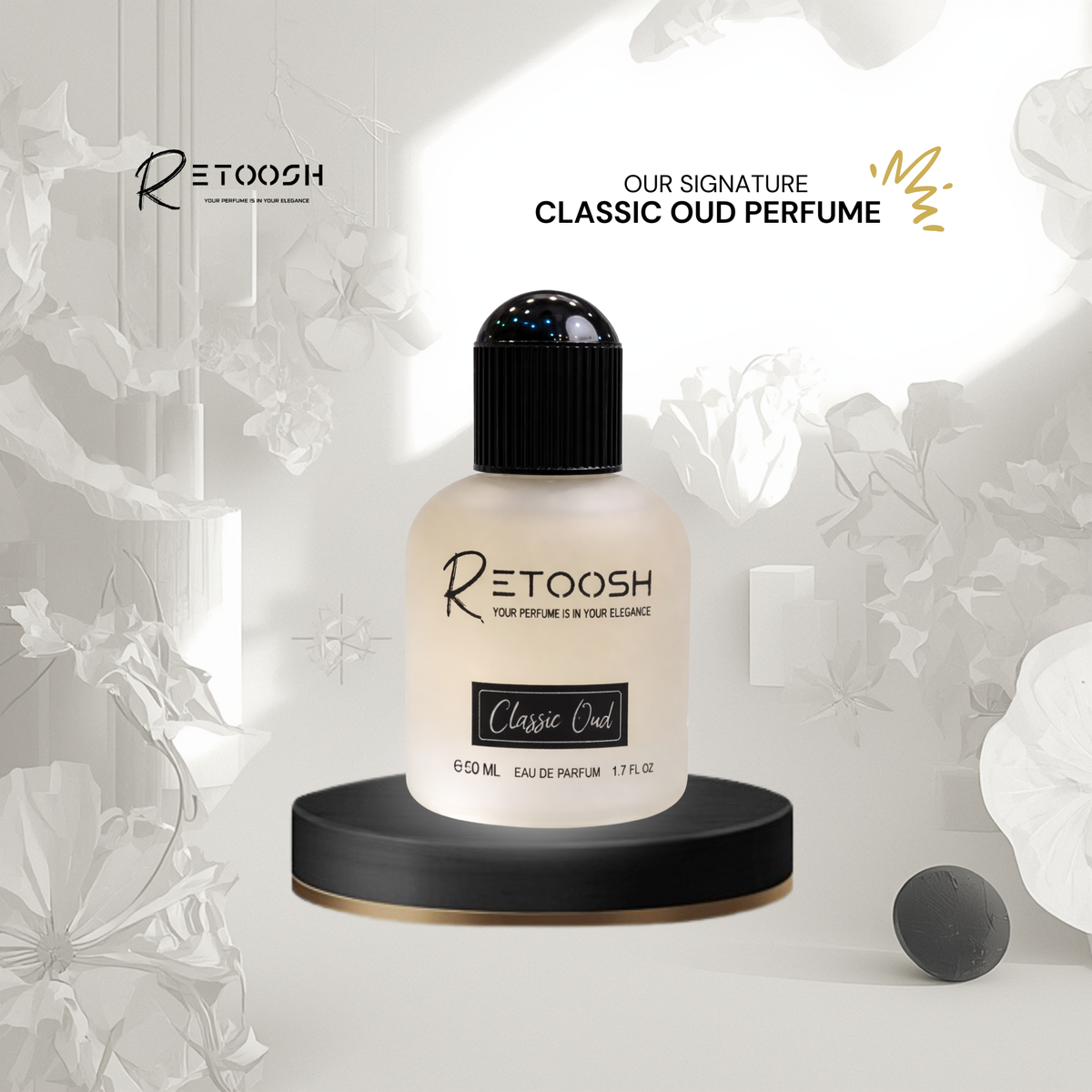 Classic Oud – Oriental Woody Perfume for Women and Men - Retoosh Perfumes