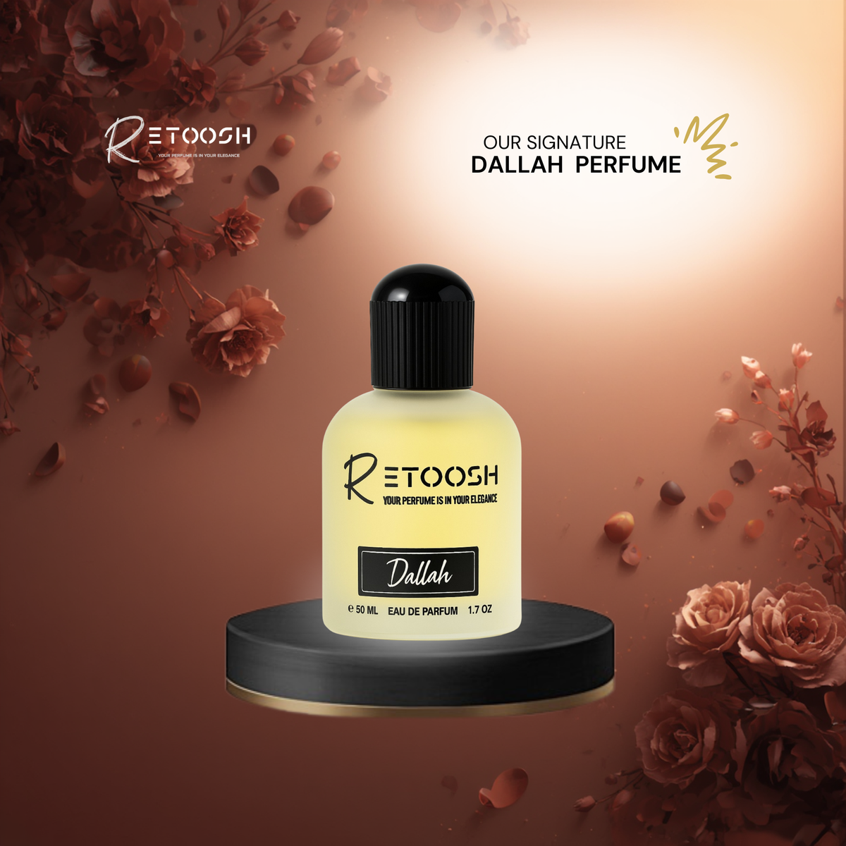 Dallah Eau de Parfum for Women and men – 50mL - Retoosh Perfumes