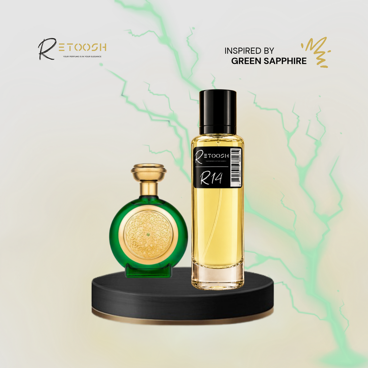 R14 | A Captivating Oriental Woody Fragrance for Him and Her | 50mL - Retoosh Perfumes