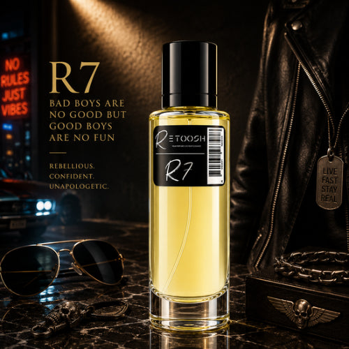 R7 | Woody Spicy Fragrance For Women and Men | 50mL - Retoosh Perfumes