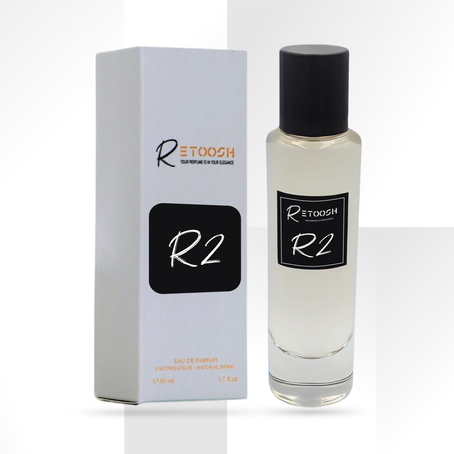 استمتع بالعطر الخشبي الحار للرجال [ R2 | 50ML ]