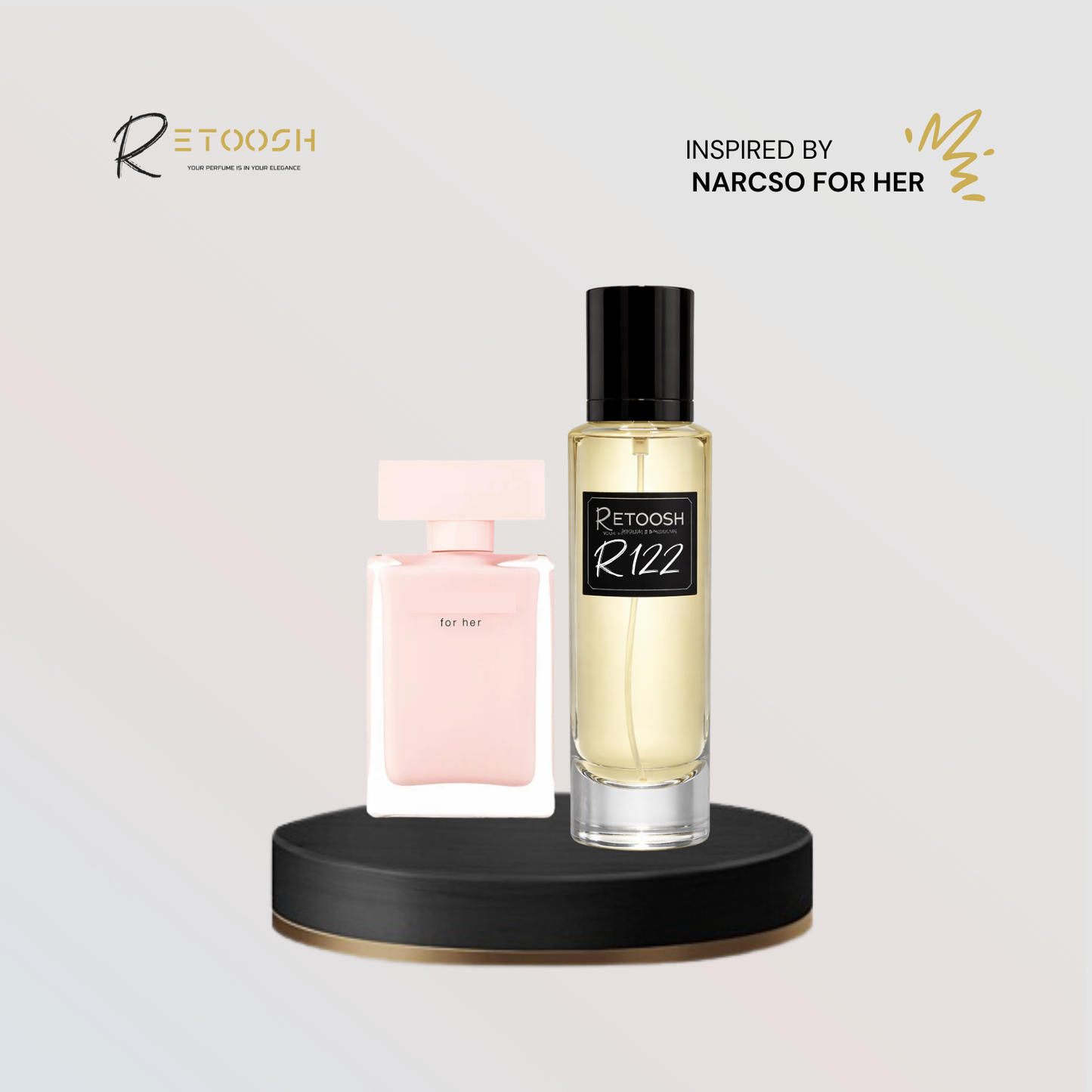 Fragrance R122 – A Symphony of Floral Elegance For Women | 50mL - Retoosh Perfumes