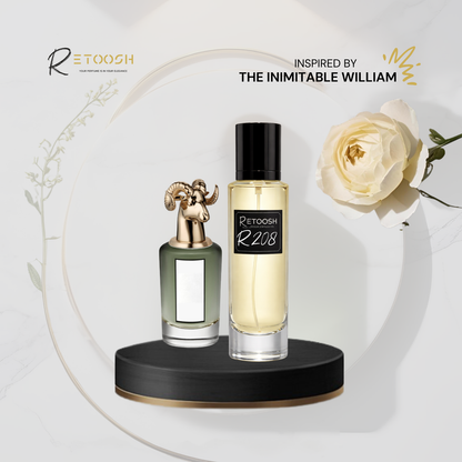 Fragrance of Oud & Amber Seduction | R208 for Men | 50ml - Retoosh Perfumes