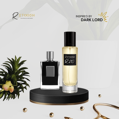 Midnight Leather R210 – Intense Leather Fragrance for Men | 50ml - Retoosh Perfumes