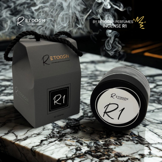 R1 | Premium Incense Discs Infused with Oriental &amp; French Oils – 50g - Retoosh Perfumes