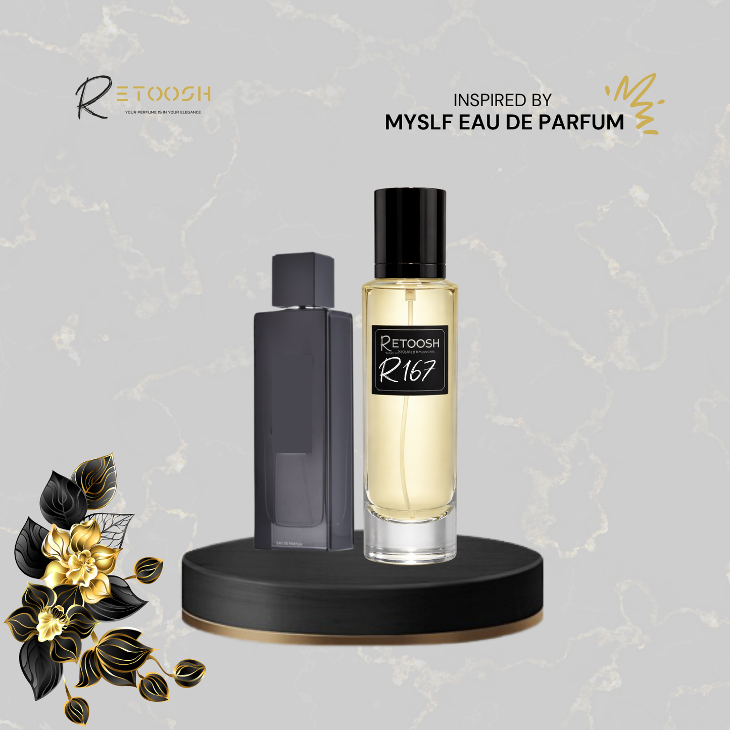 R167 | A Bold Aromatic Fragrance for Men | 50ml - Retoosh Perfumes