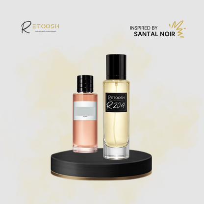 R204 | The Black Silhouette Fragrance for Women and Men | 50mL - Retoosh Perfumes