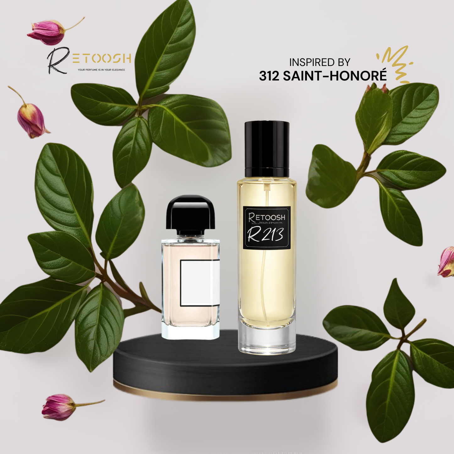 R213 | Enchanted Oud Bloom Fragrance for Women and Men | 50mL - Retoosh Perfumes