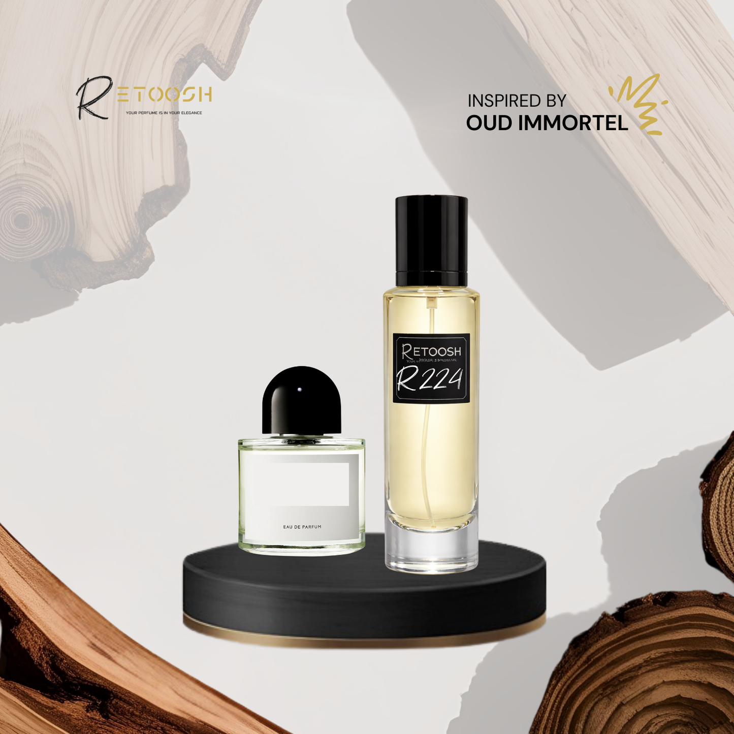 R224 Fragrance of Smoky Elegance for Women and Men | 50ml - Retoosh Perfumes