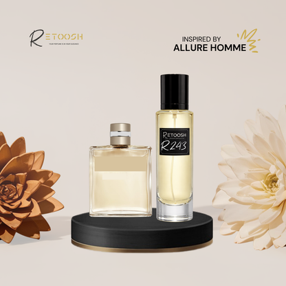 R243 -Fragrance of Golden Citrus Elegance for Women | 50mL - Retoosh Perfumes