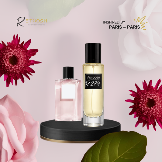 R279 - Chypre Bloom Fragrance – A Touch of Rose & Spice for Women | 50mL - Retoosh Perfumes