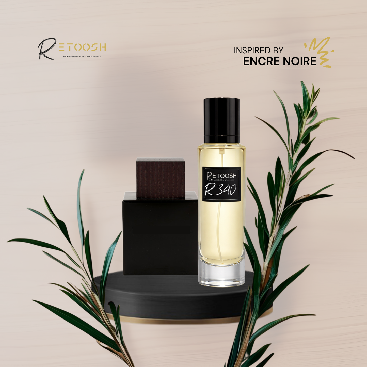 R340 Whispers of Cypress | Aromatic Elegance Fragrance for Men | 50mL - Retoosh Perfumes