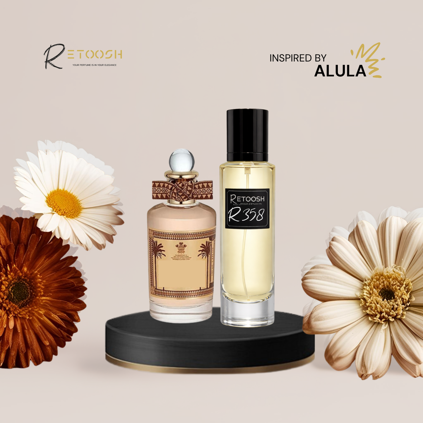 R358 Royal Saffron Smoke Fragrance for Women and Men | 50mL - Retoosh Perfumes