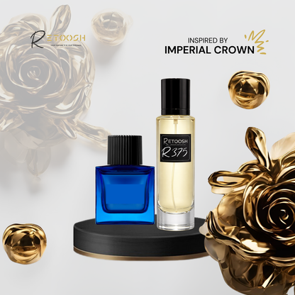 R375 | Ember Spice Fragrance – Bold Notes of Leather, Olibanum & Pepper for Women and Men | 50mL - Retoosh Perfumes