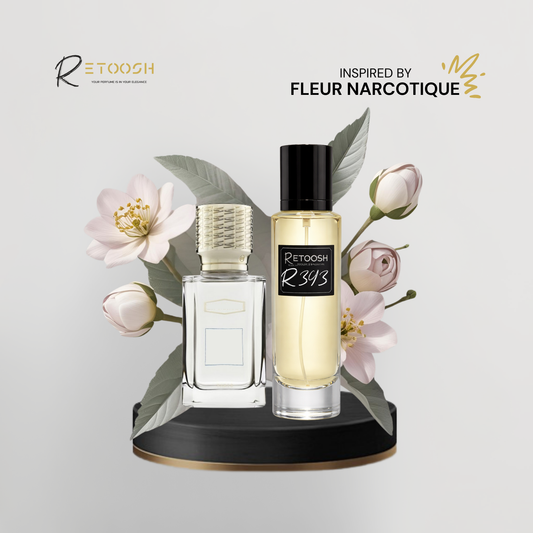 R393 Peony Lush Fragrance – A Floral Fruity Symphony with Peach & Lychee for women and men | 50mL - Retoosh Perfumes