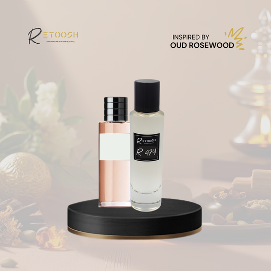 R479 | Raspberry Touch Fragrance – A Captivating Oriental Woody Symphony for Women and Men | 50mL - Retoosh Perfumes