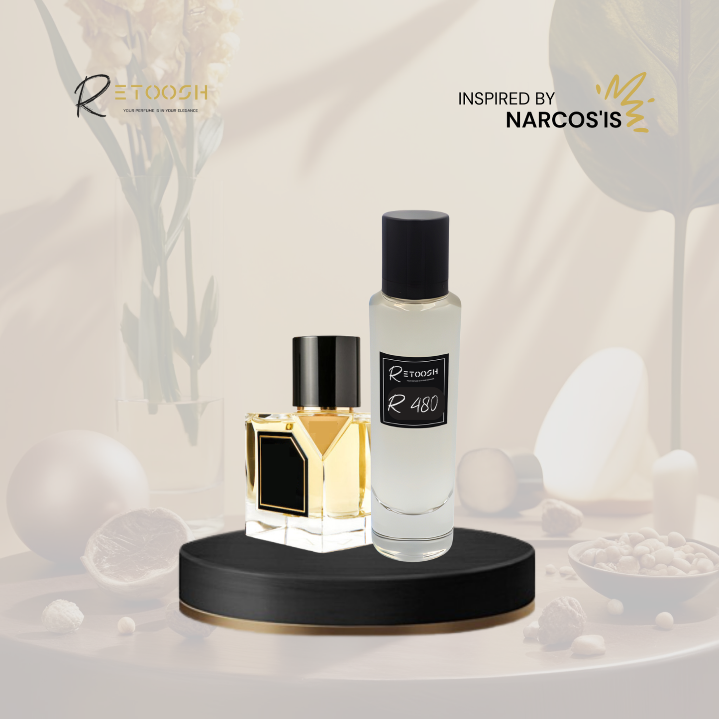 R480 | Velvet Spice Fragrance for Women and Men | 50mL - Retoosh Perfumes