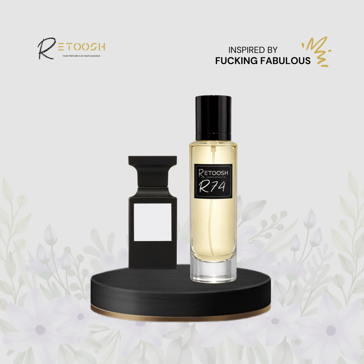 R74 - The Essence of Leather Fragrance For Women and Men | 50mL - Retoosh Perfumes