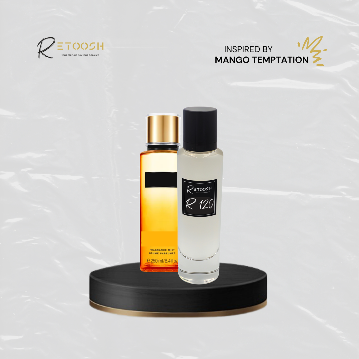 R120 Fragrance - A Floral Symphony of Tropical Elegance For Women | 50mL - Retoosh Perfumes