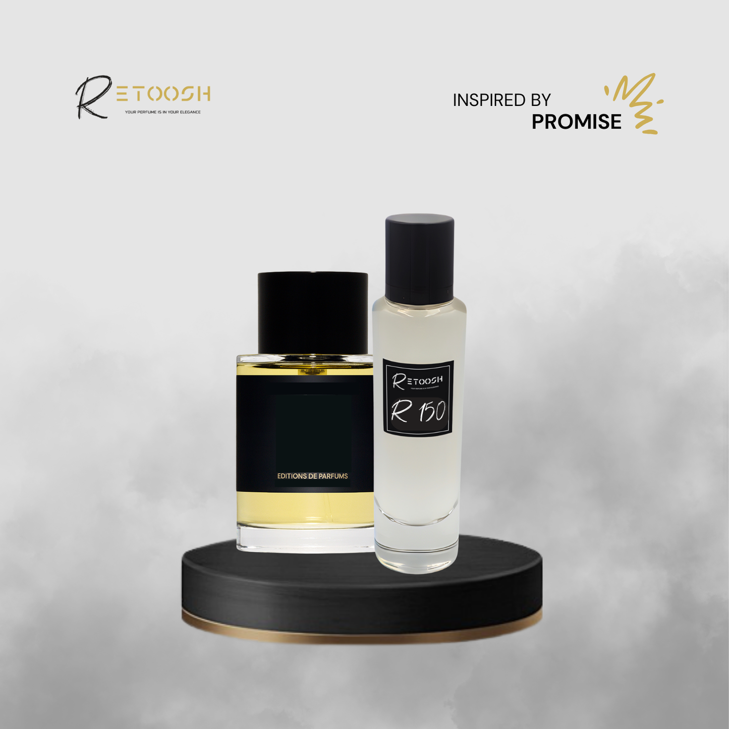R150 Fragrance Symphony | Oriental Floral Elegance for Women and Men | 50mL - Retoosh Perfumes