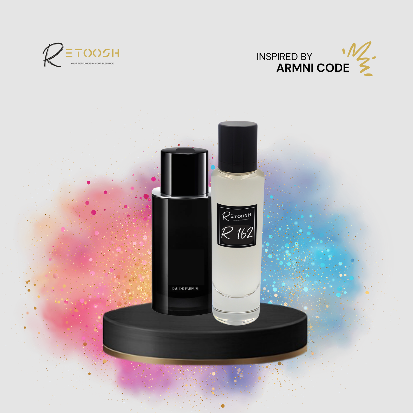 R162 - An Iconic Symphony of Spice & Smoke for Men | 50mL - Retoosh Perfumes