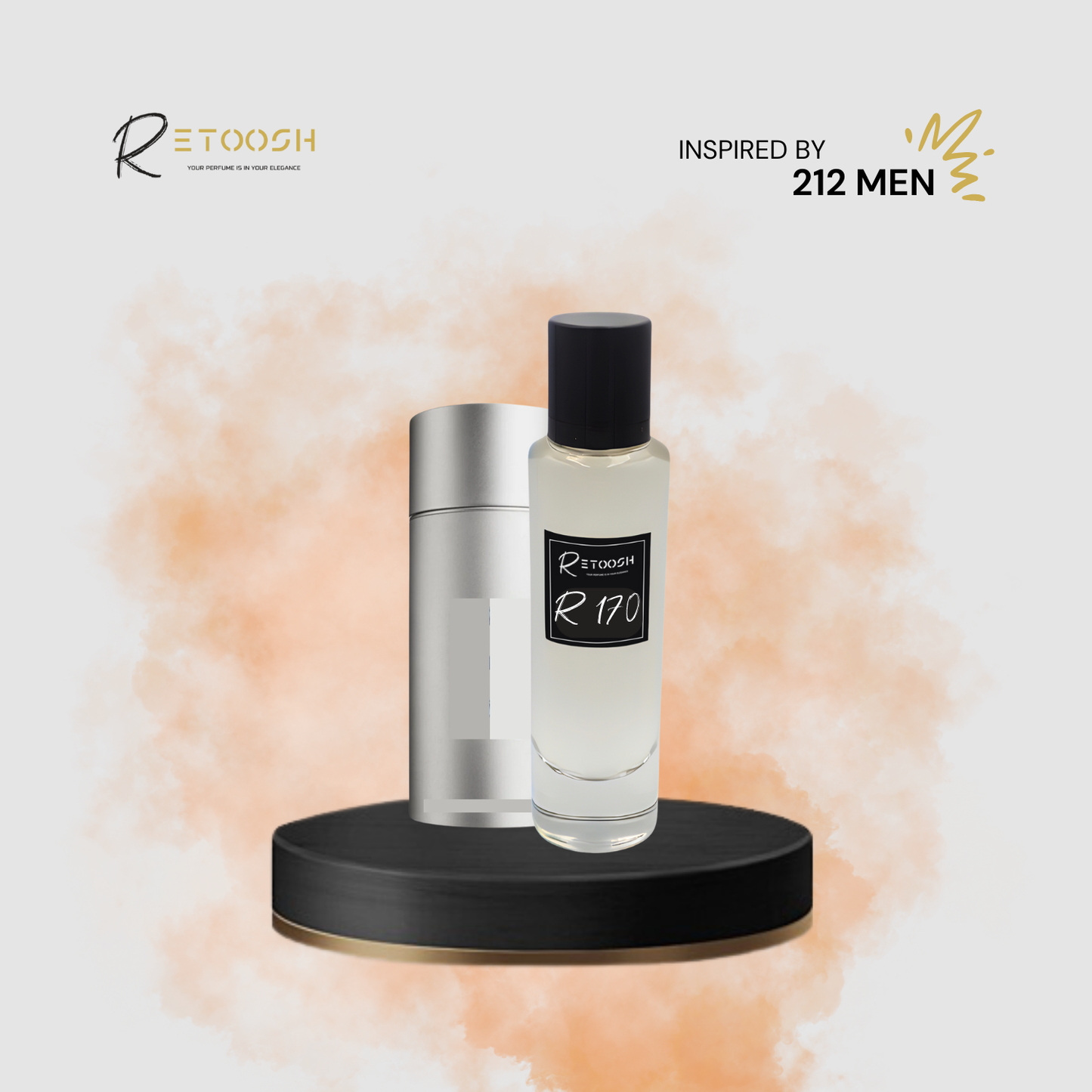 R170 Woody Whisper Fragrance for Men | 50mL - Retoosh Perfumes