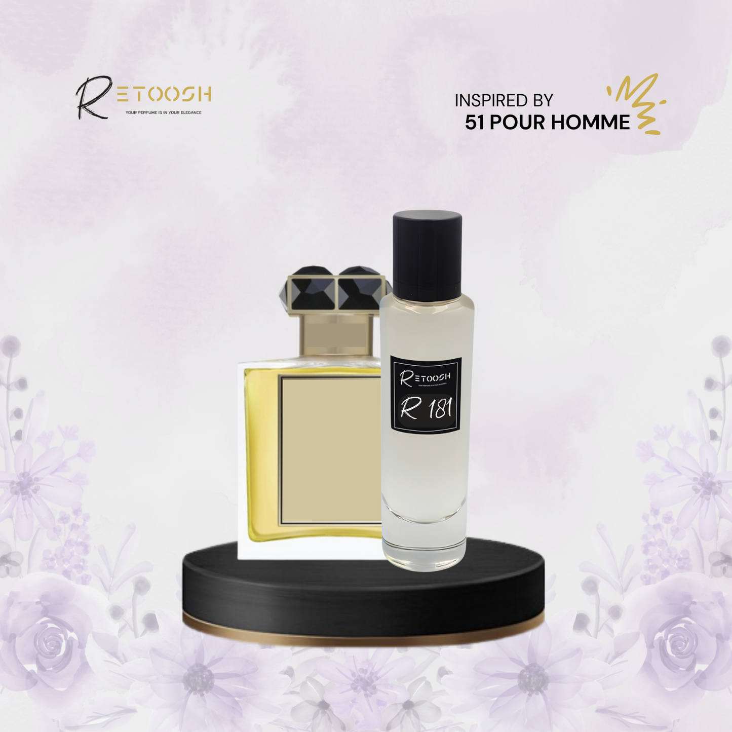 R181 | Royal Oud Spice Fragrance For Men | 50mL - Retoosh Perfumes