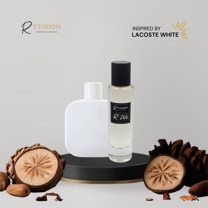 R266 | Woody Elegance Fragrance | Cardamom Leather Temptation for Men | 50mL - Retoosh Perfumes