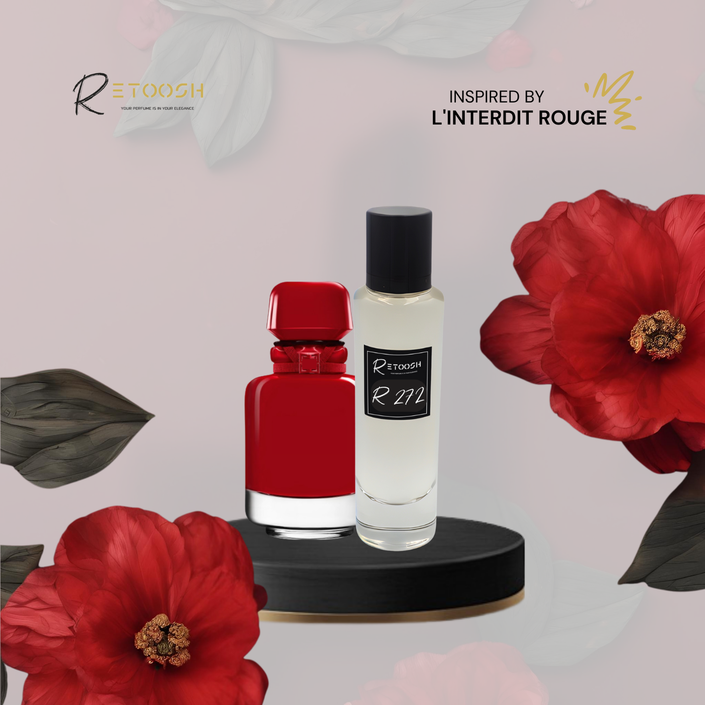 R272 | Fiery Bloom Fragrance for Women | 50mL - Retoosh Perfumes