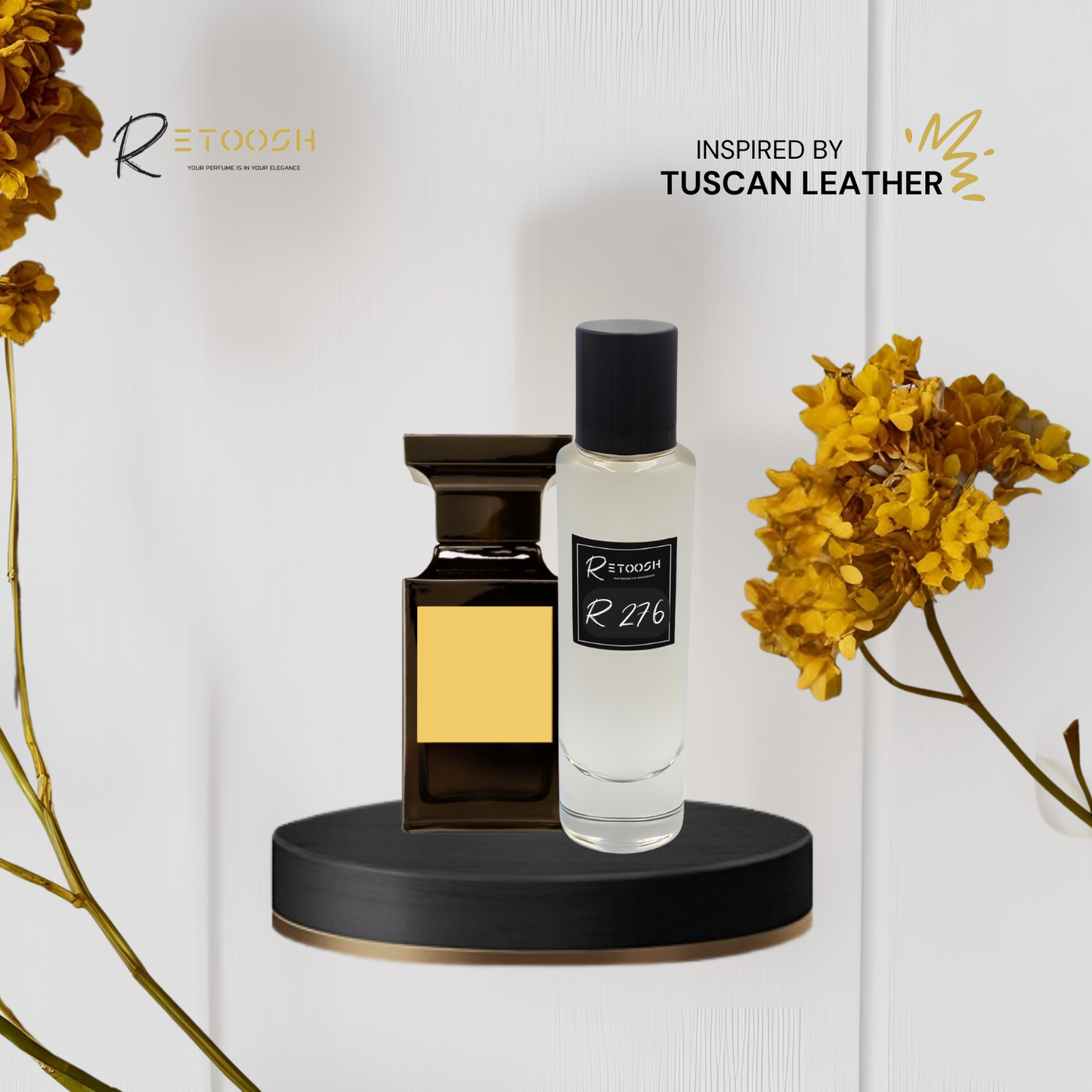 R276 -Fragrance of Velvet Leather for Women and Men | 50mL - Retoosh Perfumes