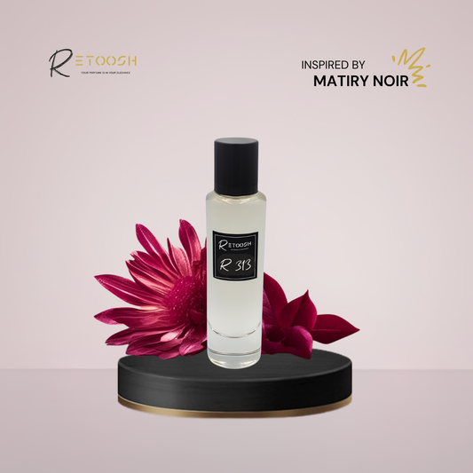R313 | Oud Bloom Fragrance – A Symphony of Blackcurrant, Rose & Incense for Women | 50mL - Retoosh Perfumes