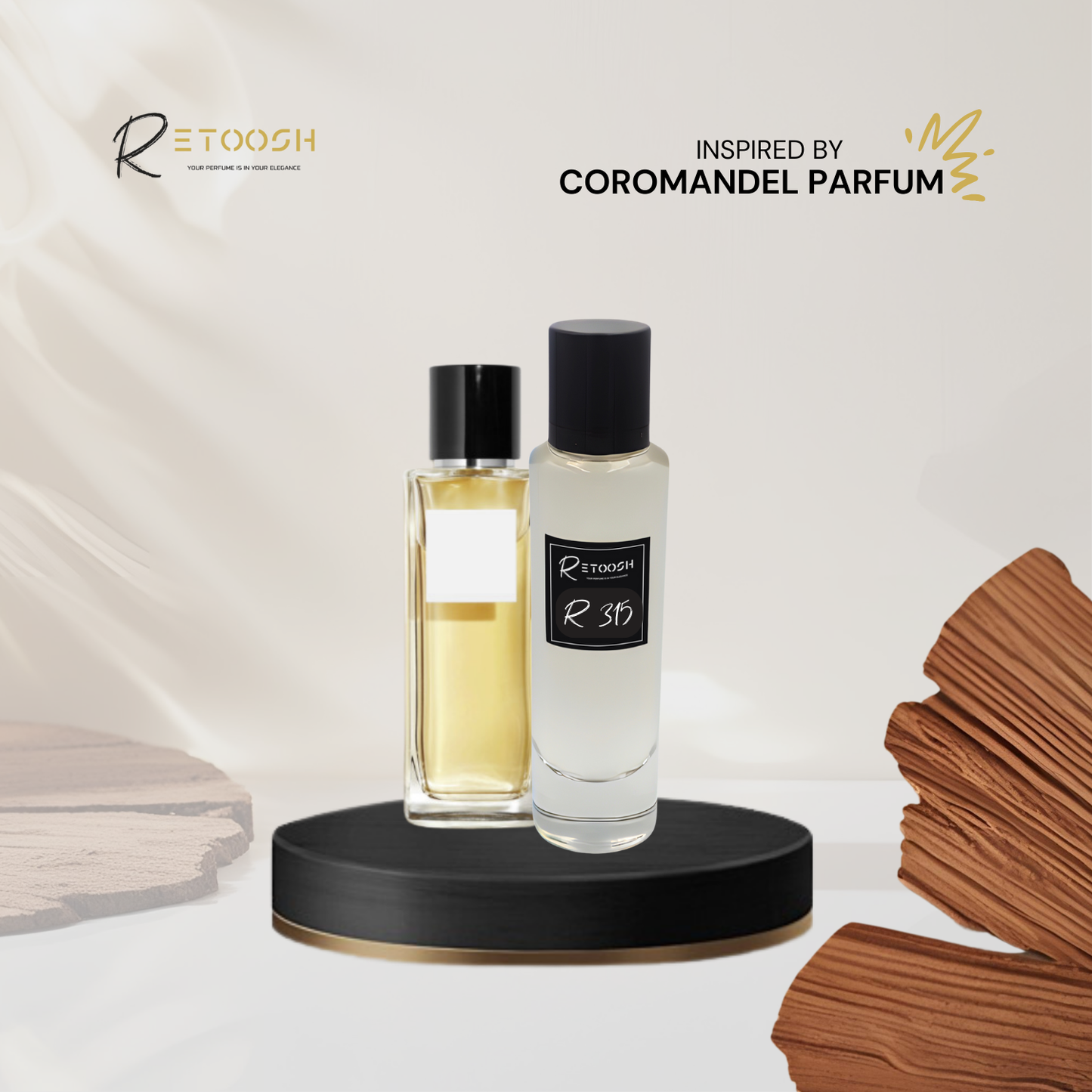 R315 Amber Citrus Elixir - Oriental Woody Fragrance for Women and Men | 50mL - Retoosh Perfumes