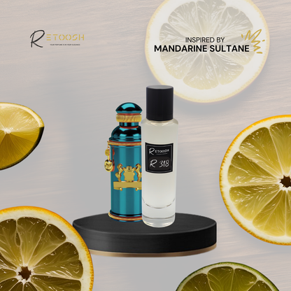 R318 Citrus Whisper Fragrance for Women and Men | 50mL - Retoosh Perfumes