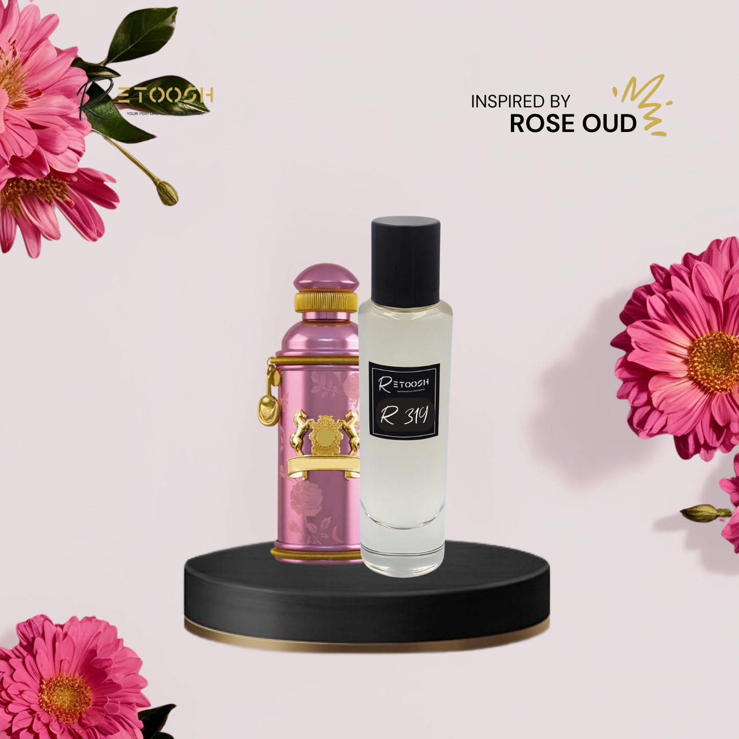 R319 Inked Rose Fragrance for Women | 50mL - Retoosh Perfumes
