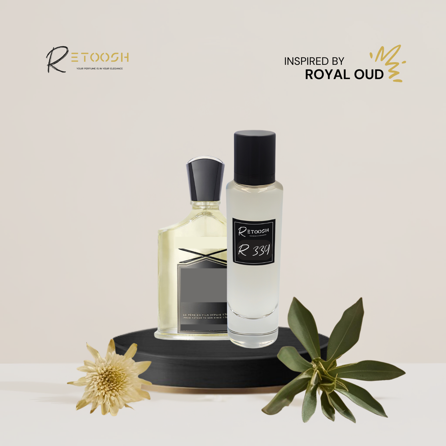 R339 Fragrance of Power & Purity for Women and Men | 50mL - Retoosh Perfumes