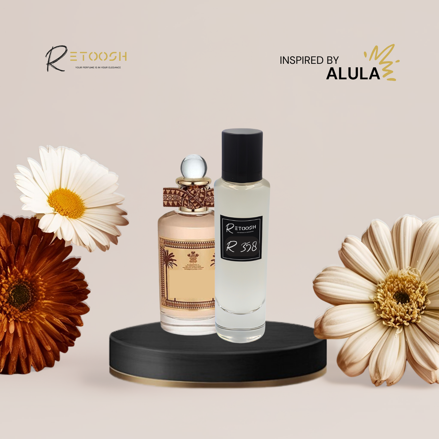 R358 Royal Saffron Smoke Fragrance for Women and Men | 50mL - Retoosh Perfumes