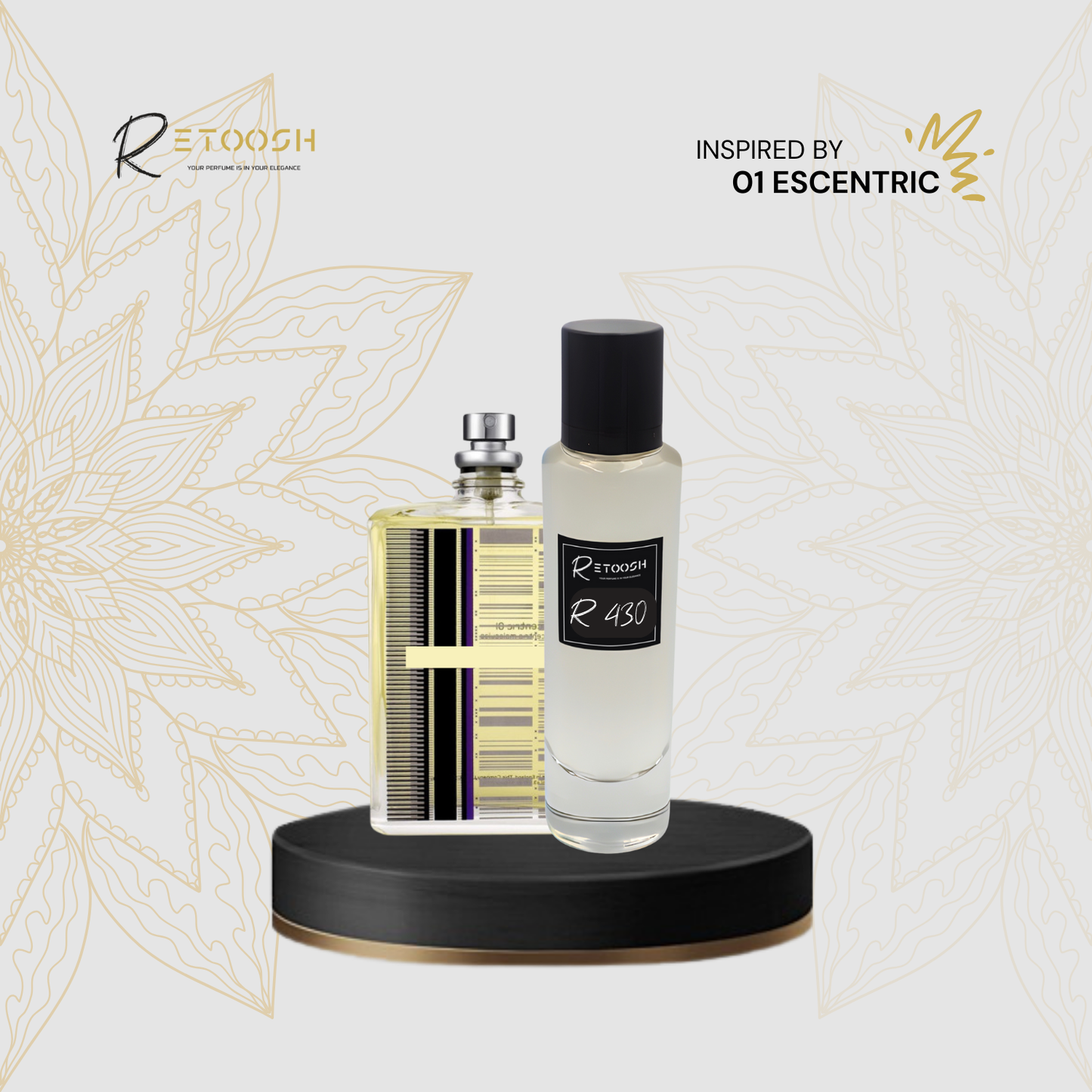 Whispers of Amber | R430 Fragrance for Women and Men | 50mL - Retoosh Perfumes