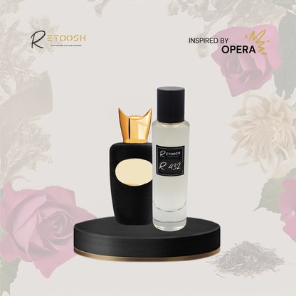 R432 | Floral Majesty | Oriental Leather Fragrance for Women and Men | 50mL - Retoosh Perfumes