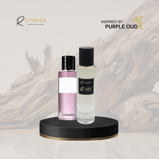 R435 | Velvet Smoke | Oriental Woody Fragrance for Women and Men | 50mL - Retoosh Perfumes