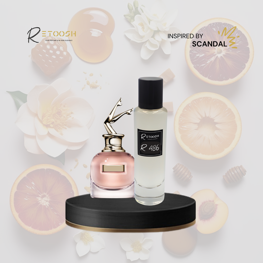 R486 Golden Bloom Fragrance | Chypre Floral Indulgence for Women | 50mL - Retoosh Perfumes