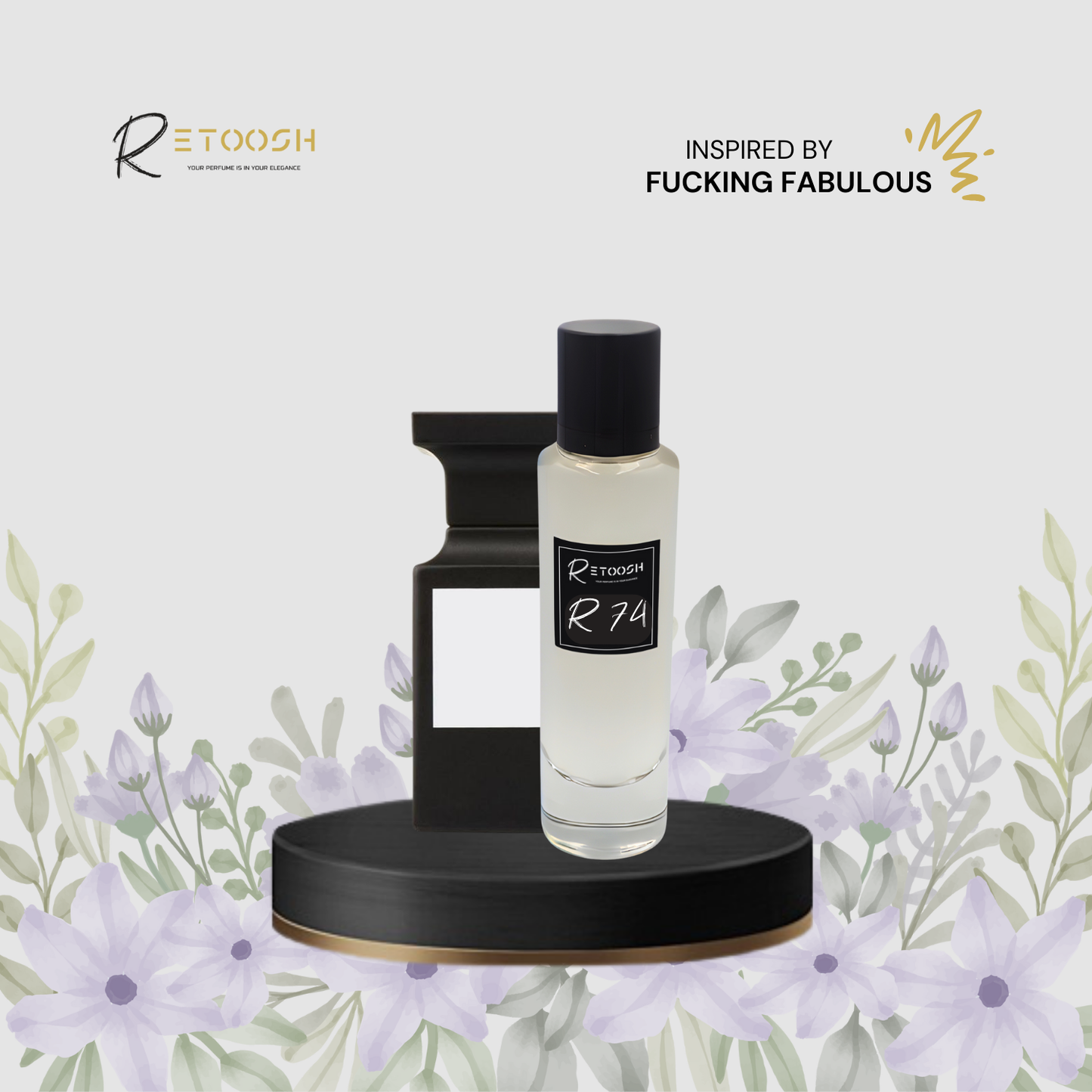 R74 - The Essence of Leather Fragrance For Women and Men | 50mL - Retoosh Perfumes