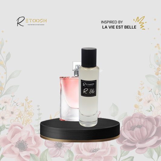 Experience the allure of Fragrance R86 – where luxury meets timeless femininity For Women | 50mL - Retoosh Perfumes