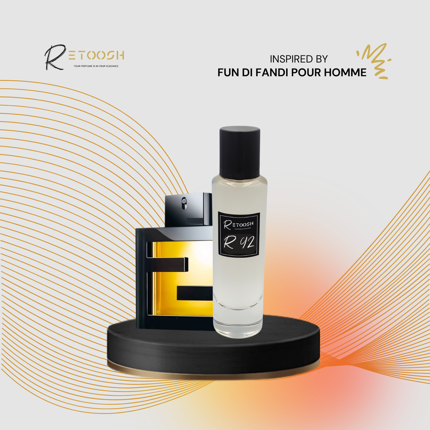 Fragrance R92 – The Essence of Timeless Elegance For Men | 50mL - Retoosh Perfumes
