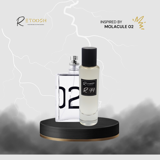R99 Fragrance | The Essence of Amber For Women and Men | 50mL - Retoosh Perfumes