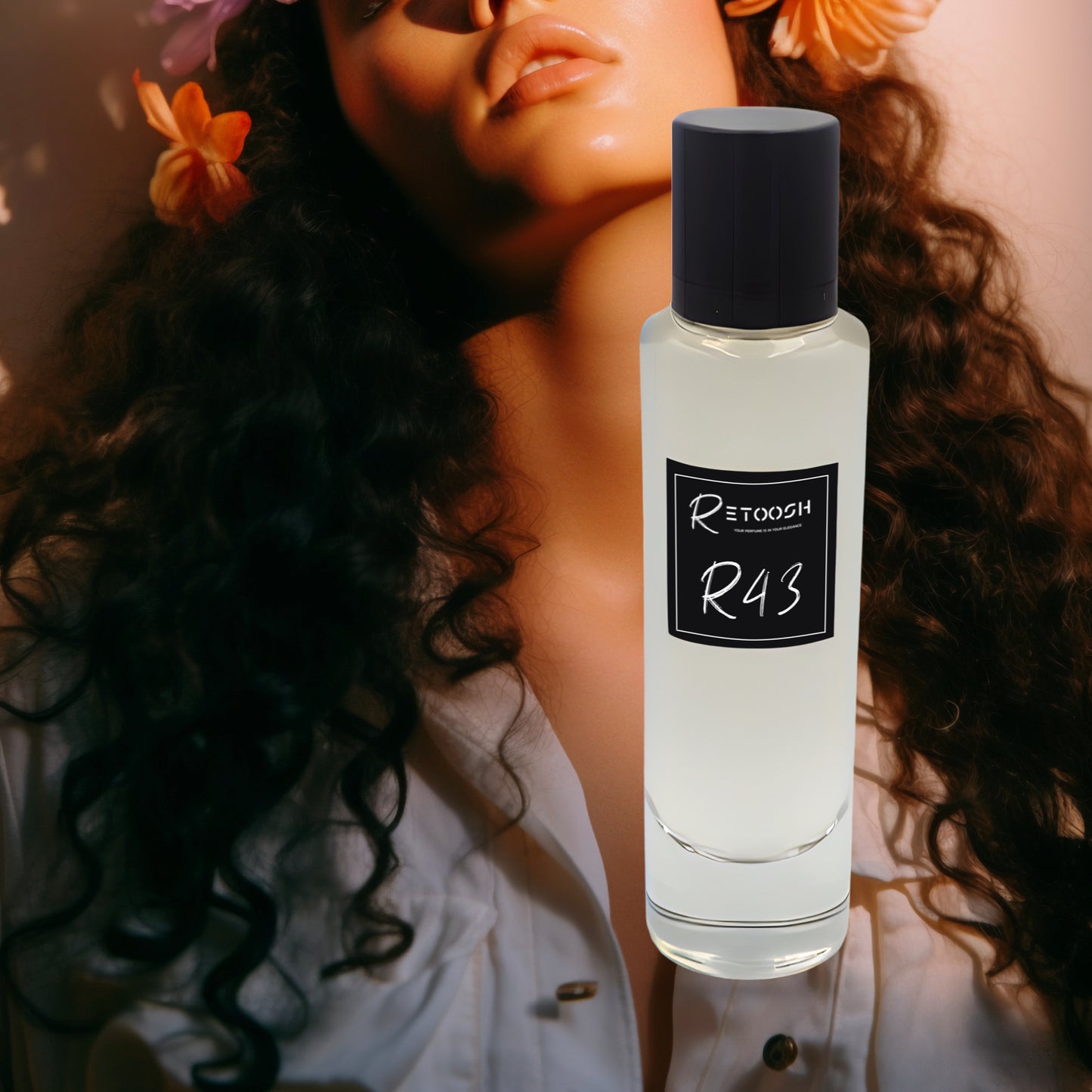 العطر الزهري الخشبي المسكي الساحر للنساء [ R43 | 50ML ]