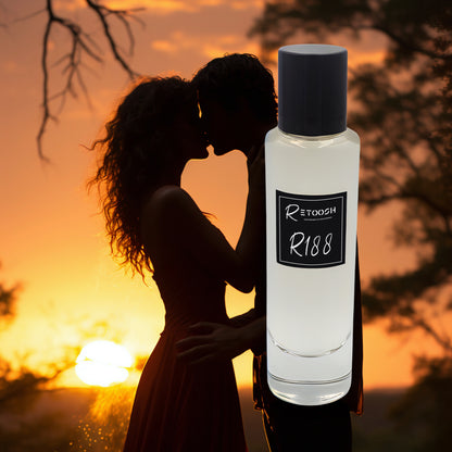 R188 - Oud Harmony Fragrance | A Symphony of Suede & Saffron For Women and Men | 50mL - Retoosh Perfumes