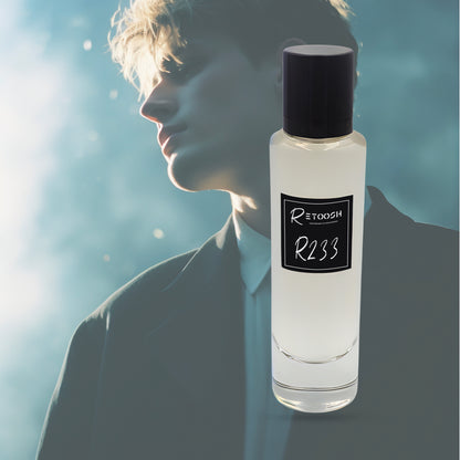 R233 | Woody Iris Elegance Fragrance – A Velvet Blend of Lemon Verbena & Amber | 50mL - Retoosh Perfumes