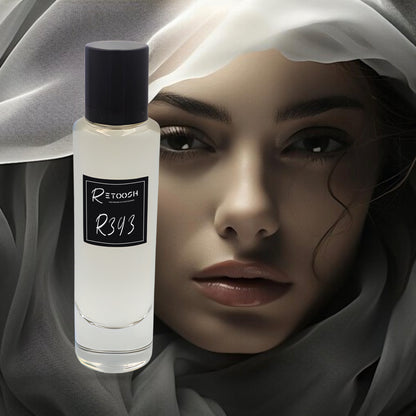 R393 Peony Lush Fragrance – A Floral Fruity Symphony with Peach & Lychee for women and men | 50mL - Retoosh Perfumes