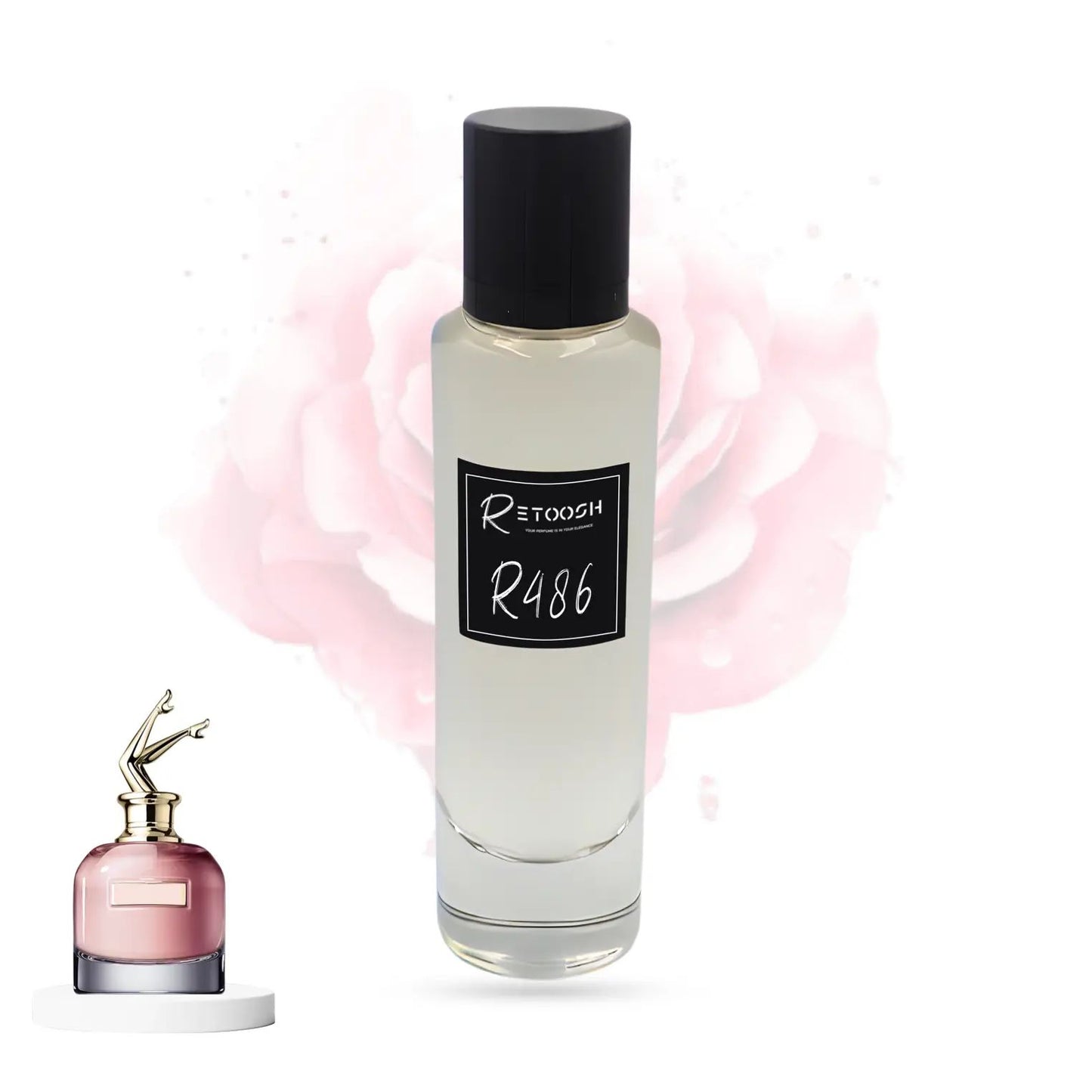 R486 - عطر شيفون فلورال ساحر للنساء