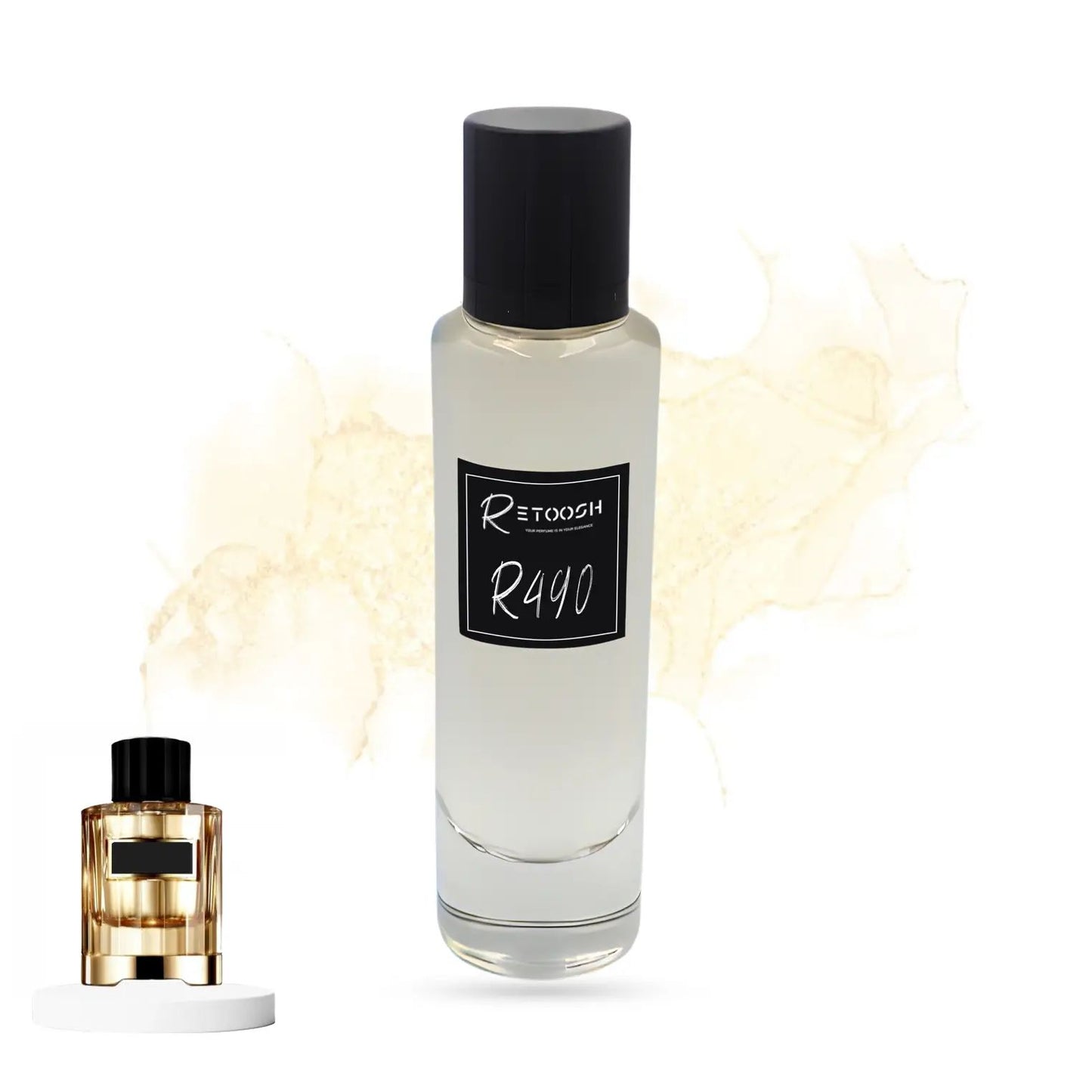 R490 – جوهر الفخامة الرفيعة – عطر شرقي زهري للنساء والرجال | 50 مل